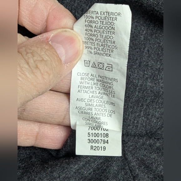 The Children's Place size 7/8 black lined jacket for kids - Picture 5 of 9